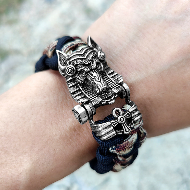 Anubis Paracord Bracelet