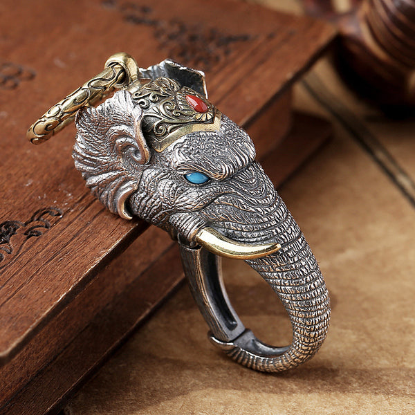 Ganesh Elephant God Keyring