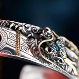 Pulao Dragon Silver Bracelet