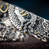 Qiuniu Dragon Silver Bracelet