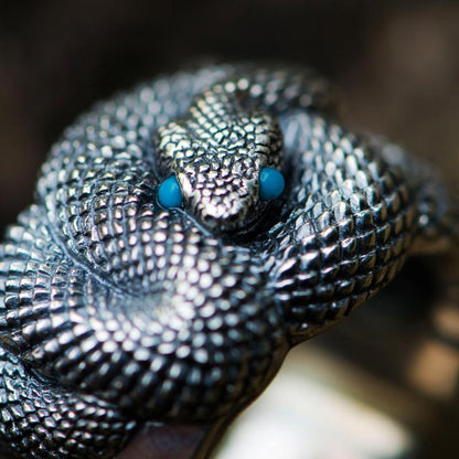 Snake Silver Ring