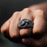 Snake Silver Ring