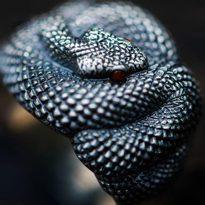 Snake Silver Ring