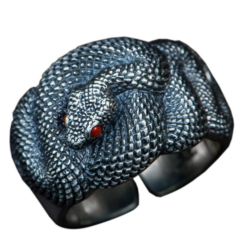 Snake Silver Ring