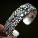 Taotie Silver Bracelet