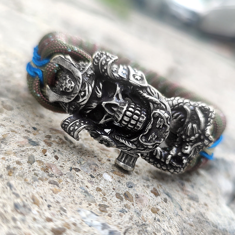 Undead Samurai Paracord Bracelet