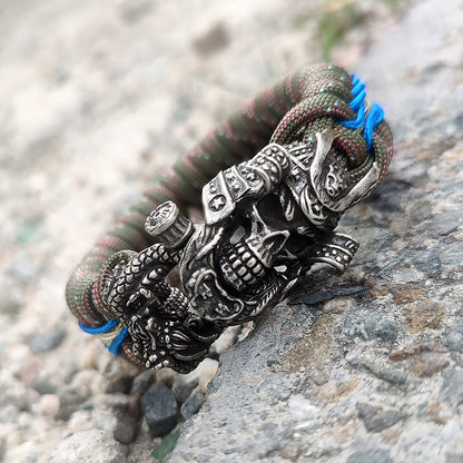 Undead Samurai Paracord Bracelet