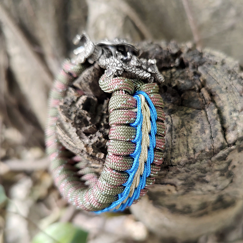 Undead Samurai Paracord Bracelet