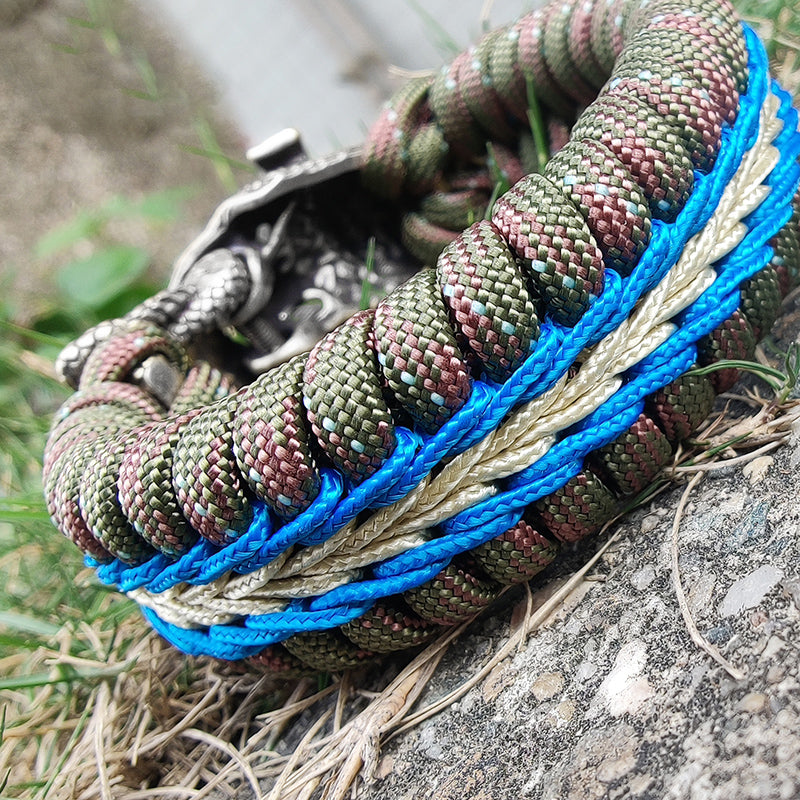 Undead Samurai Paracord Bracelet