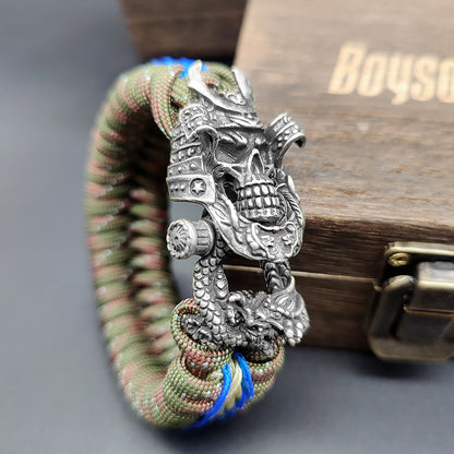 Undead Samurai Paracord Bracelet