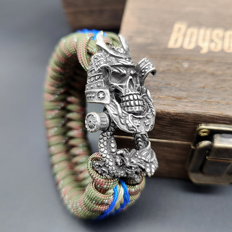 Undead Samurai Paracord Bracelet