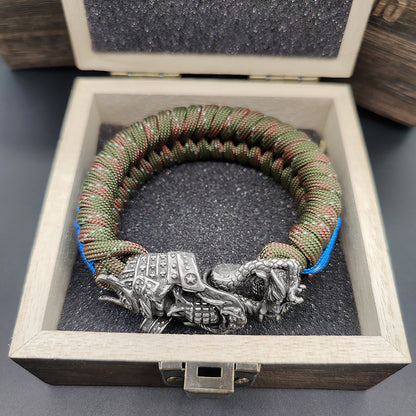 Undead Samurai Paracord Bracelet