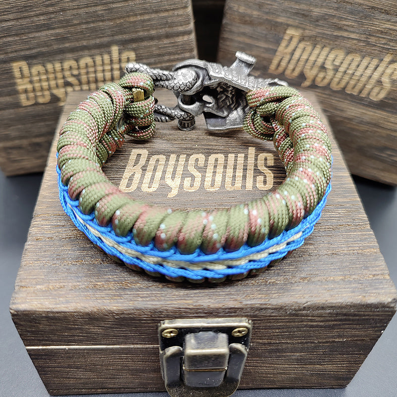 Undead Samurai Paracord Bracelet